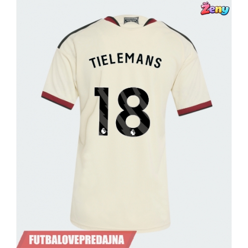 Lacne Ženy Futbalové dres Manchester United Youri Tielemans #18 2026-27 Krátky Rukáv - Tretina